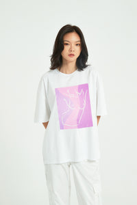 Venus Line Drawing T-Shirt (Lilac)